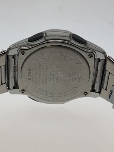 商品画像：ソーラー腕時計・WAVECEPTOR/デジアナ/ステンレス/SLV/SLV 3