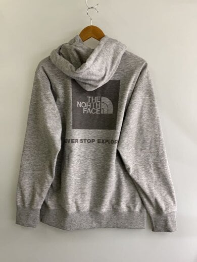 商品画像：BACK SQUARE LOGO HOODIE_バックスクエアロゴフーディ/L/コットン/GRY// 2