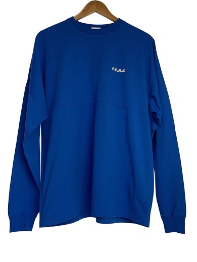 商品画像：BLURRED BIG LOGO L/S TEAM BAGGY TEE/L/コットン/WHT/FCRB-242098// 1