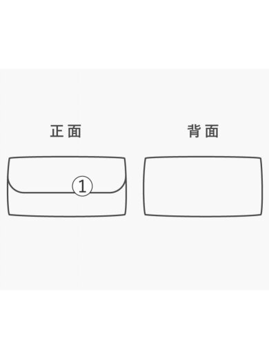 商品画像：マネークリップ/レザー/BLK/無地/メンズ 6