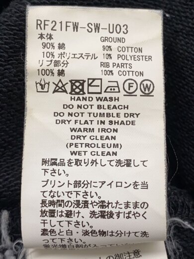 商品画像：RIOT FACETASM/パーカー/L/コットン/BLK/プリント/RF21FW-SW-U03// 4