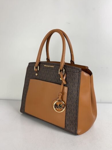 商品画像：トートバッグ/レザー/BRW/総柄 2