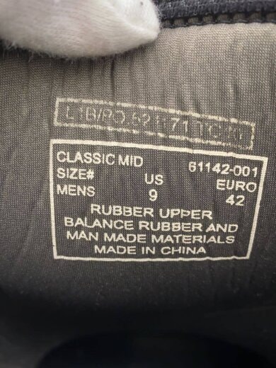 商品画像：ブーツ/US9.5/BLK/61142-001 5