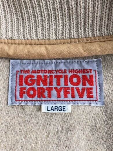 商品画像：IGNITION FORTYFIVE/スタジャン/L/ウール/ベージュ 3