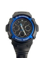 クォーツ腕時計・G-SHOCK/デジアナ/ブラック/AW-591-2AJF