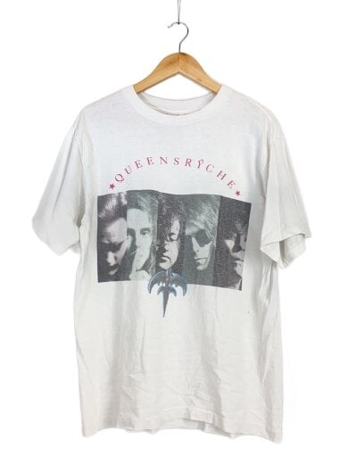 商品画像：半袖Tシャツ/L/コットン/ホワイト/90s/BUILDING EMPIRES/WORLD TOUR// 1