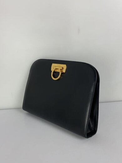 商品画像：チェーンショルダーバッグ/レザー/ブラック// 2