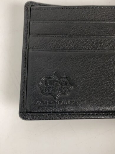 商品画像：2つ折り財布/レザー/ブラック/無地/メンズ// 3