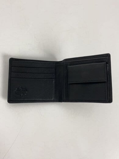 商品画像：2つ折り財布/レザー/ブラック/無地/メンズ// 4