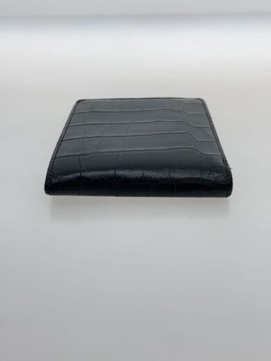 商品画像：2つ折り財布/レザー/BLK/メンズ// 3