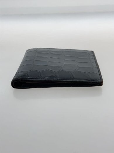 商品画像：2つ折り財布/レザー/BLK/メンズ// 4
