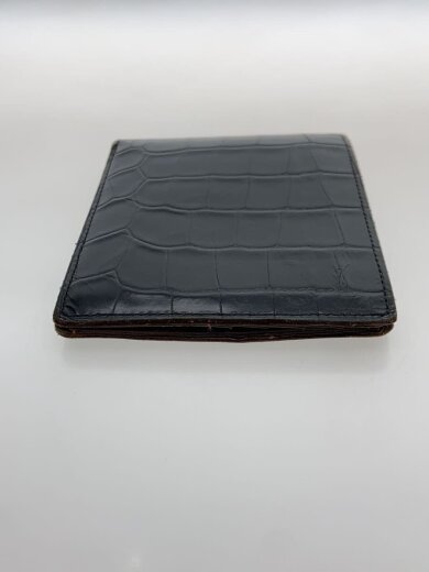 商品画像：2つ折り財布/レザー/BLK/メンズ// 5