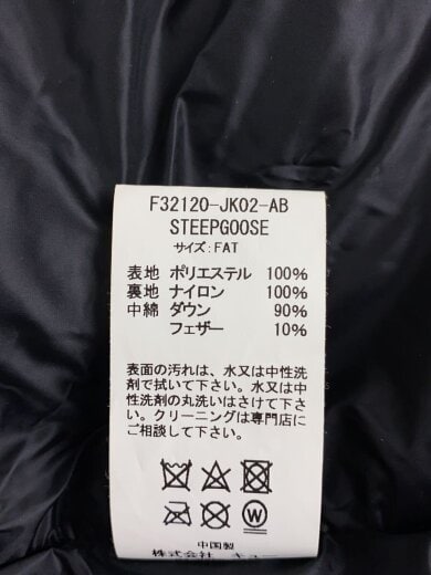 商品画像：ダウンジャケット/STEEPGOOSE/ポリエステル/イエロー/無地/F32120-JK02-AB// 5