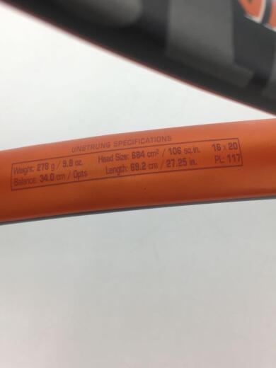 画像：Wilsonテニスラケット/硬式ラケット/BLK/wilson yonex hammer tour8