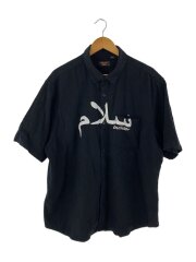 23SS UNDERCOVER S/S Flannel Shirt/L/コットン/RED/チェック