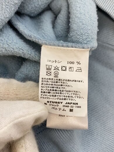 商品画像：パーカー/L/コットン/BLU/無地/118455 4