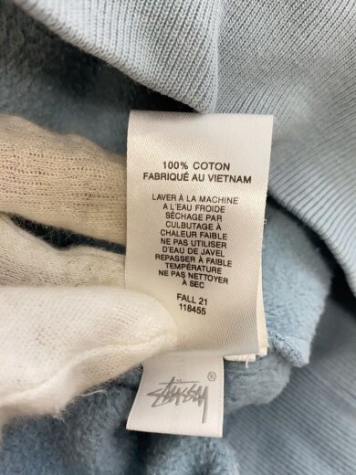 商品画像：パーカー/L/コットン/BLU/無地/118455 5