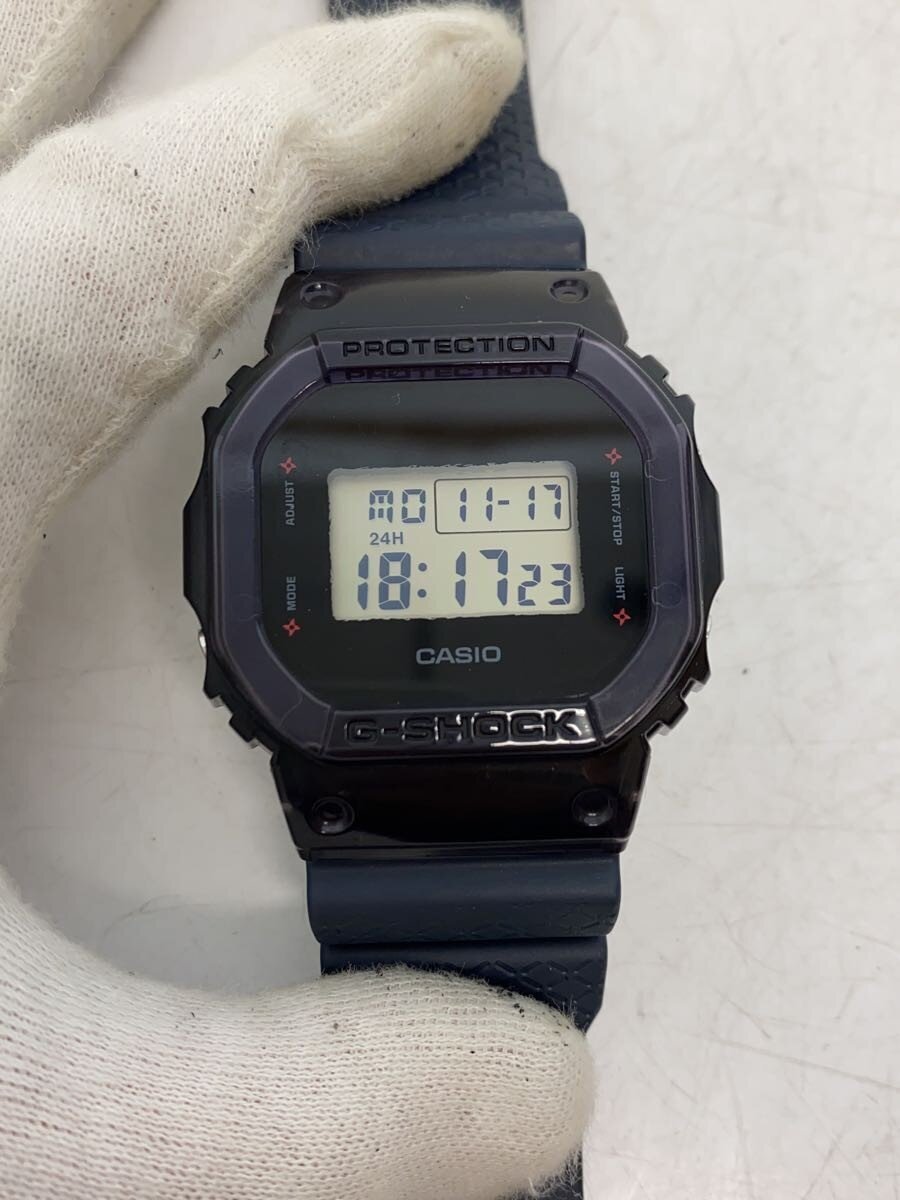 CASIO / クォーツ腕時計/アナログ/ラバー/GRY/GRY/SS/DW-5600NNJ