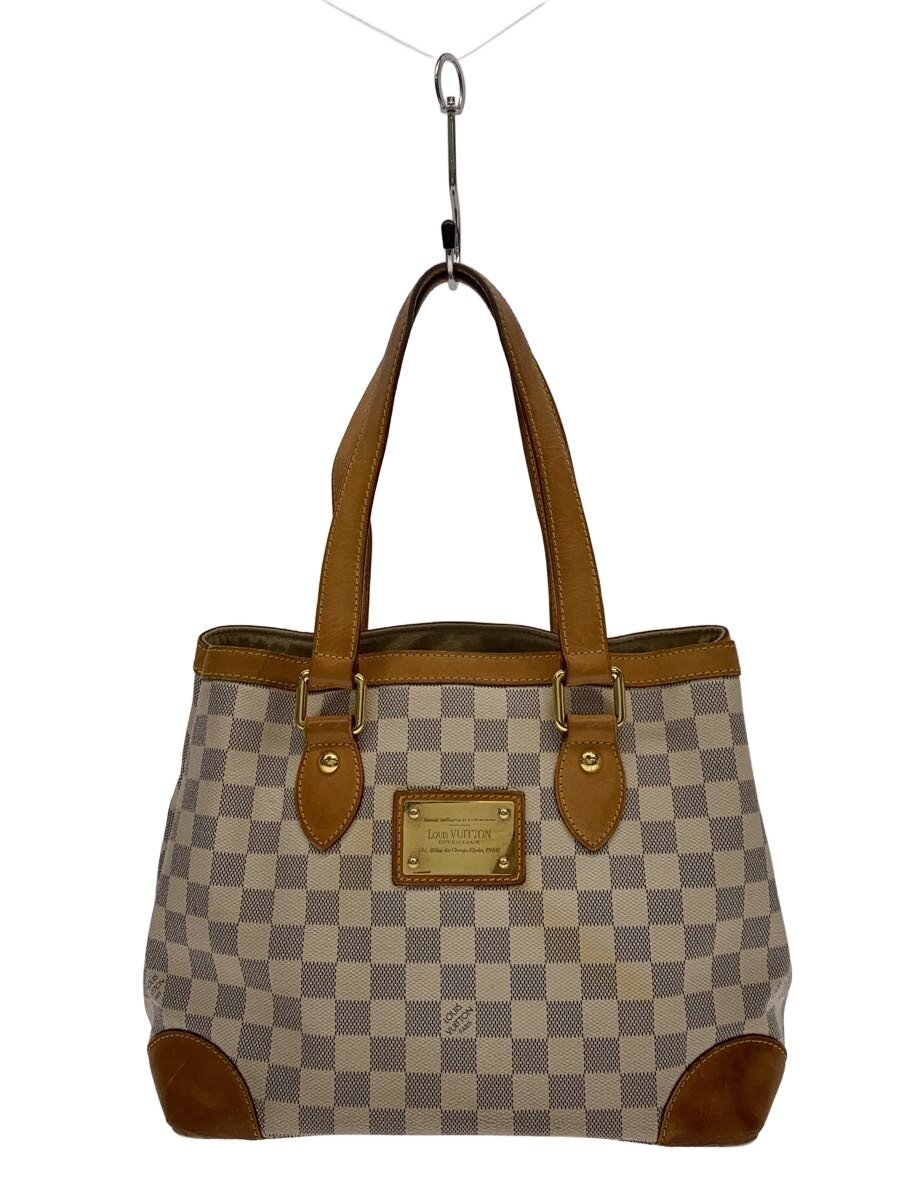 LOUIS VUITTON / ハムステッドMM_ダミエ・アズール/PVC/WHT