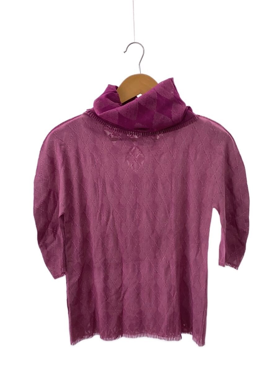 PLEATS PLEASE ISSEY MIYAKE / 半袖カットソー/--/ナイロン/PNK/無地/PP74LK932//