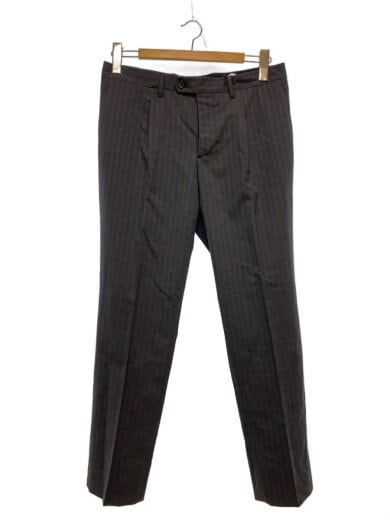 画像：LARDINIスラックスパンツ/48/ウール/GRY/チェック/JK94011AQ1