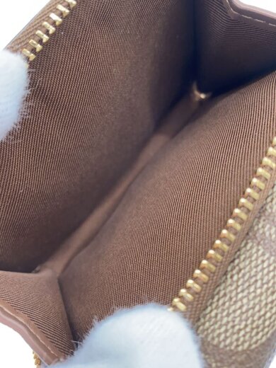 商品画像：シグネチャーミニ/3つ折り財布/PVC/BRW/総柄/レディース/F41302 5