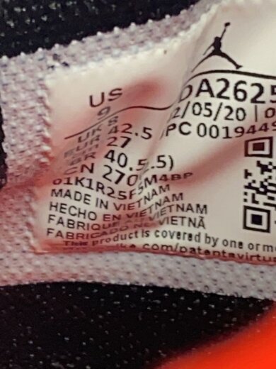 商品画像：ハイカットスニーカー/27cm/BLK/ポリエステル/DA2625-600 5