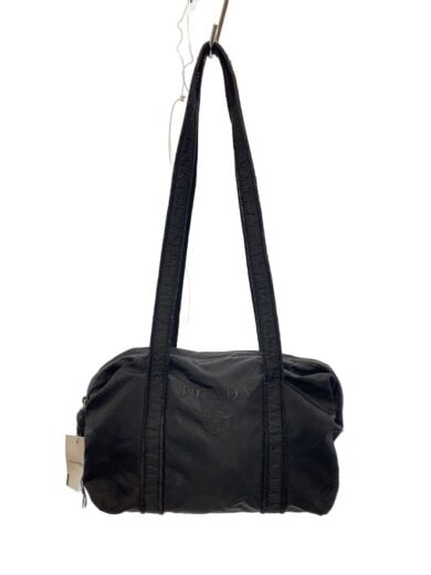 商品画像：ショルダーバッグ/ナイロン/ロゴ刺繍/タッセル 1