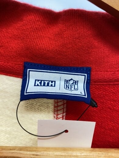 商品画像：Kith the NFL San Francisco/49ers/ジャケット/L/コットン/RED/KHM033980 3