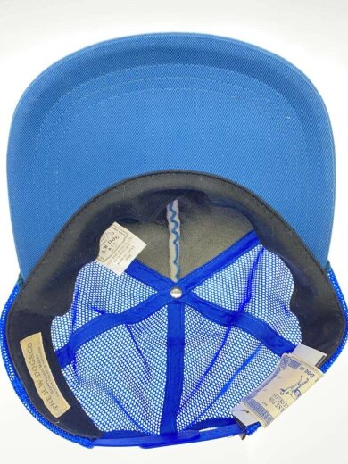 商品画像：MESH CAP./キャップ/--/コットン/BLU/無地/メンズ/D-01017 4