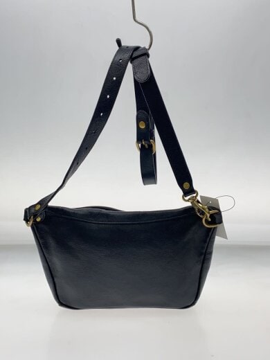 商品画像：ショルダーバッグ/レザー/BLK/無地 3