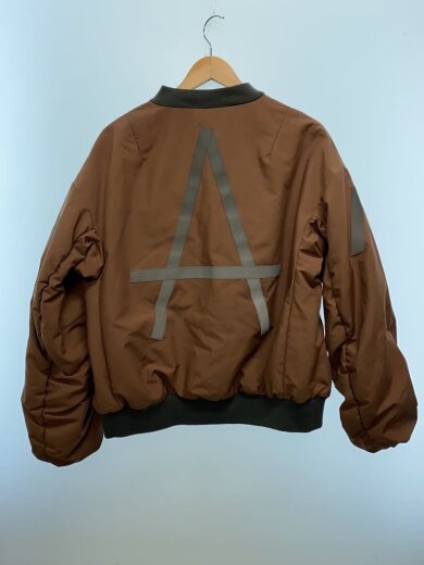 商品画像：17Aw/POLYESTER DOUBLE CLOTH MA-1/フライトジャケット/42/BRW/2217-353 2