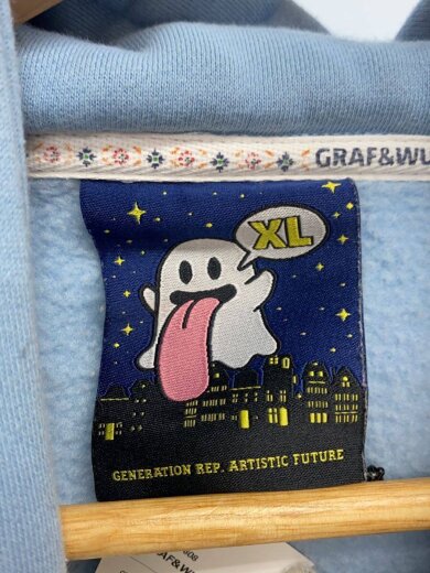 商品画像：パーカー/XL/コットン/BLU// 3