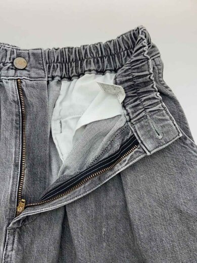 商品画像：BLACK DENIM CIRCUS PANTS/2/コットン/GRY/A12410-8// 3