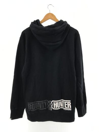 画像：BOUNTY HUNTERバウンティーハンター/パーカー/L/コットン/BLK2
