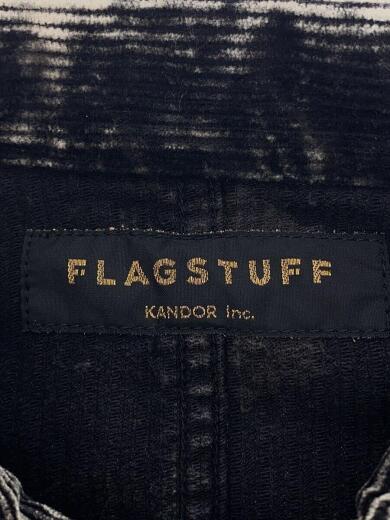 画像：F-LAGSTUF-F20AW/BLEACH CORDS C-A/カバーオール/XL/コーデュロイ/BLK/20AW-FS-213