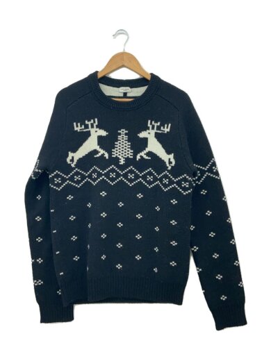 商品画像：UGLY SWEATER/セーター/XL/ウール/BLK/694838 1
