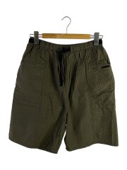 GRID CHECK RIVER SHORT PANTS/ショートパンツ/M/コットン/KHK/チェック