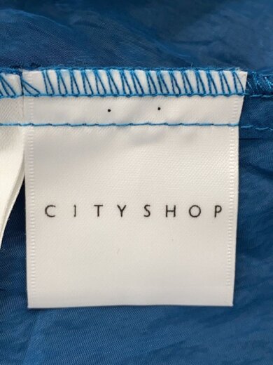 商品画像：22SS/FRILL COLLAR DRESS/36/レーヨン/BLU/22-040-042-5040-1-0// 3