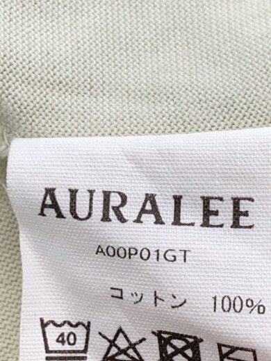 商品画像：LUSTER PLAITING L/S TEE/長袖カットソー/4/コットン/IVO/A00P01GT 5