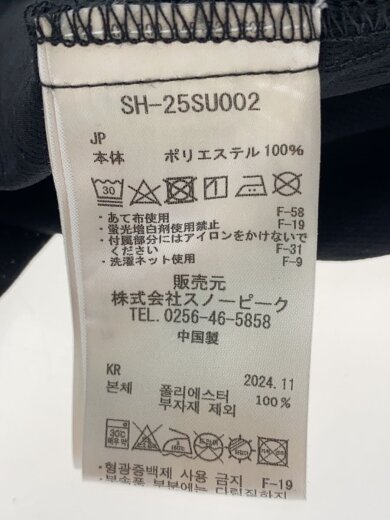 商品画像：Breathable Quick DRY/半袖シャツ/S/ポリエステル/BLK/SH-25SU002// 4