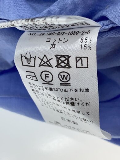 商品画像：24SS/Lawn Long シャツ/コットン/BLU/24-050-922-1050-2-0// 4