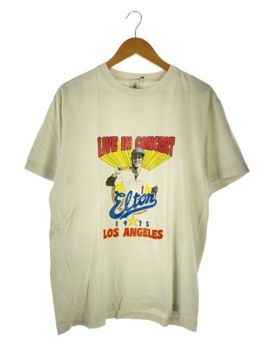 商品画像：×ELTON JOHN/Tシャツ/XL/コットン/WHT/プリント// 1