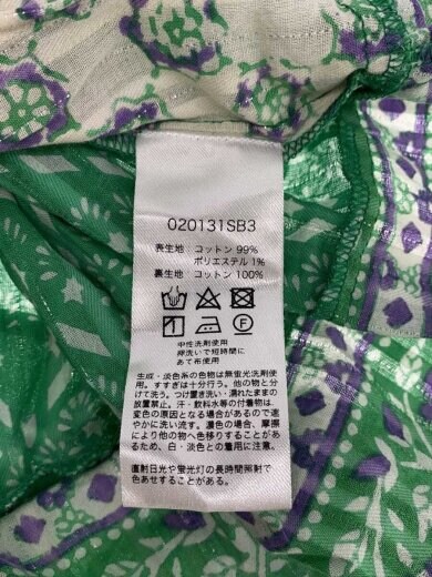 商品画像：Sara mallika/CTN KIKA ETHNIC PRT TOP/コットン/GRN/020131SB3// 4