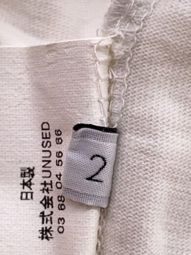 商品画像：Tシャツ/2/コットン/WHT/us1203// 4