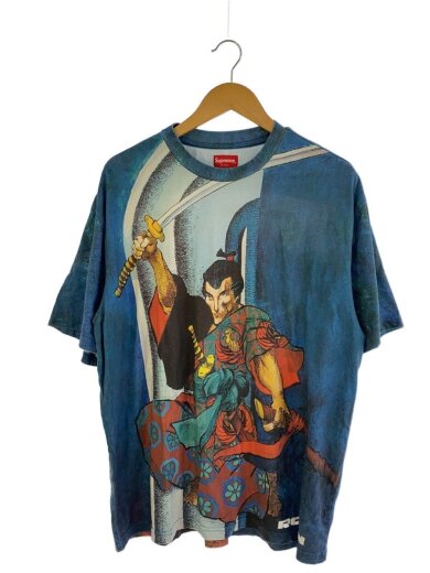 商品画像：23SS/Ronin S/S Top Multi Color/Tシャツ/L/コットン/BLU/総柄// 1