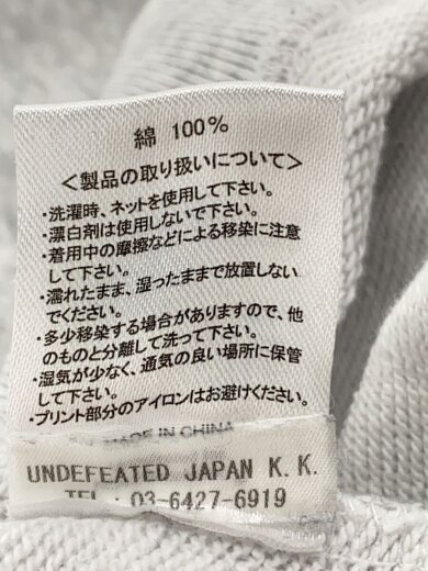 商品画像：パーカー/M/コットン/GRY 4