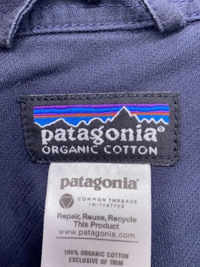 画像：patagoniaジャケット/XS/コットン/BLK/27595SP113