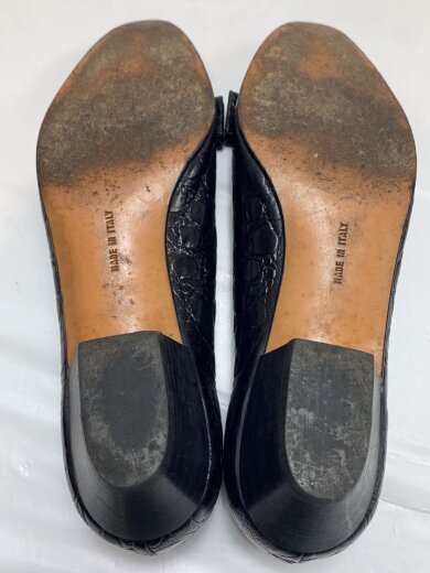 商品画像：フラットパンプス/UK5/BLK 4