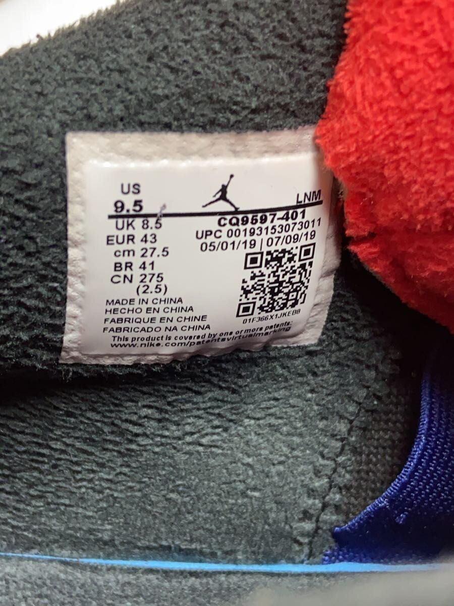 NIKE / AIR JORDAN 4 RETRO WNTR/エアエアジョーダン 4 レトロ/ブルー/CQ9597-401/27